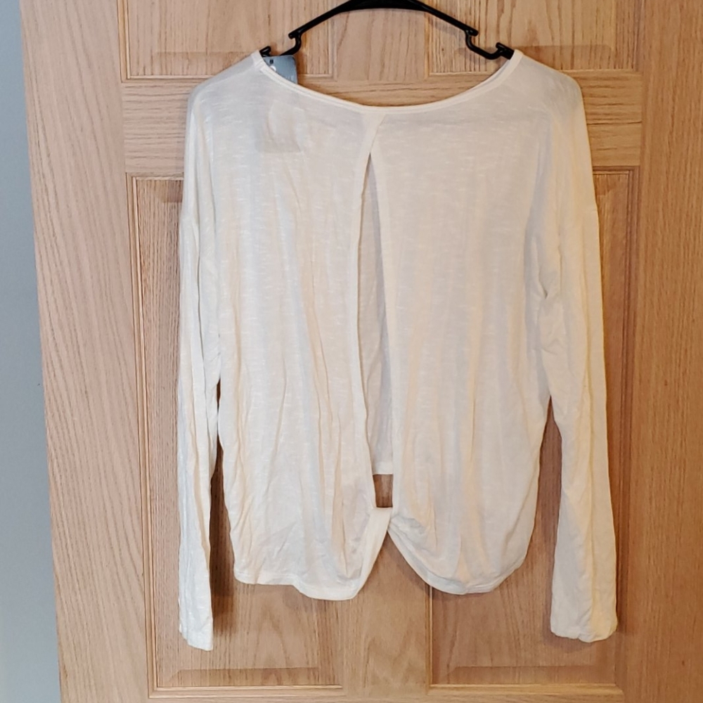 White Yoga Top